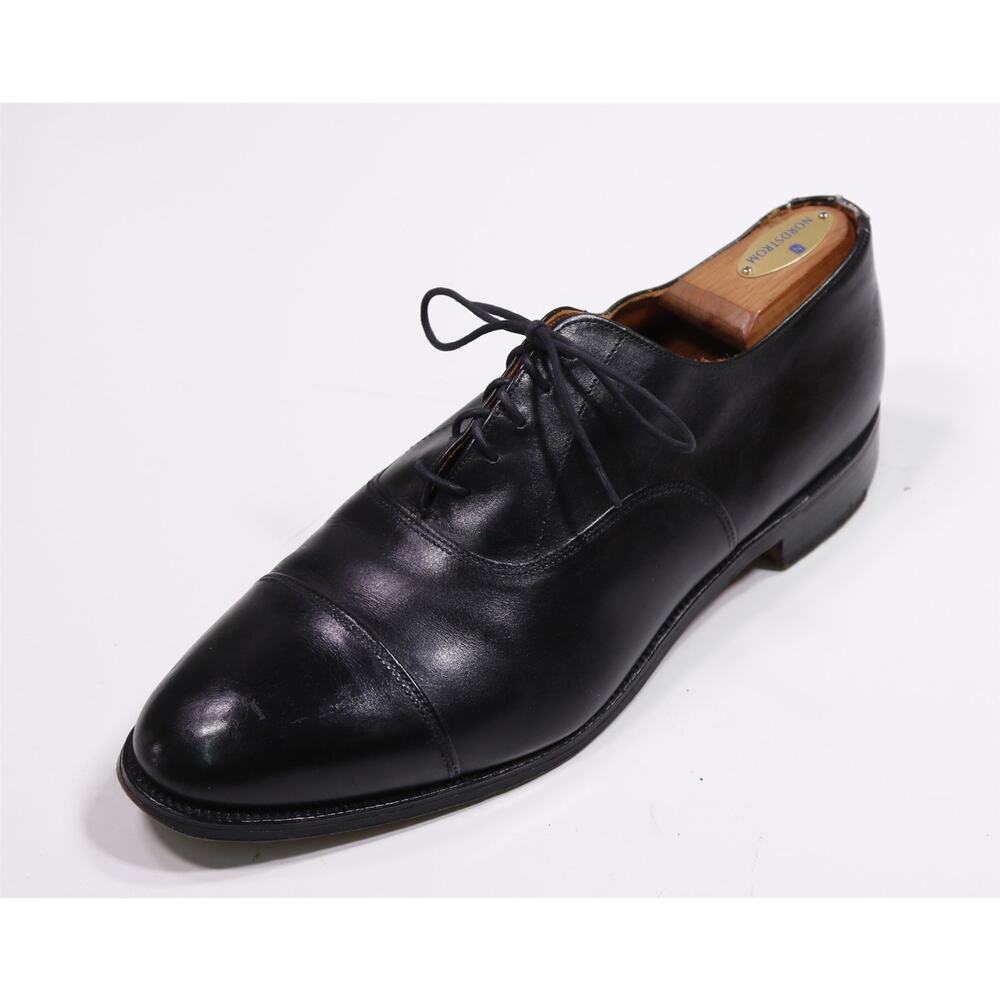 Tecnic for Lynn Boot Black Captoe Oxford Shoes Benchmade England UK 11 - US 12